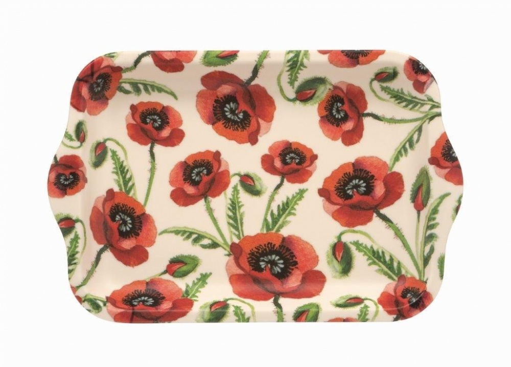 Emma Bridgewater Poppies Print Small Melamine Tray